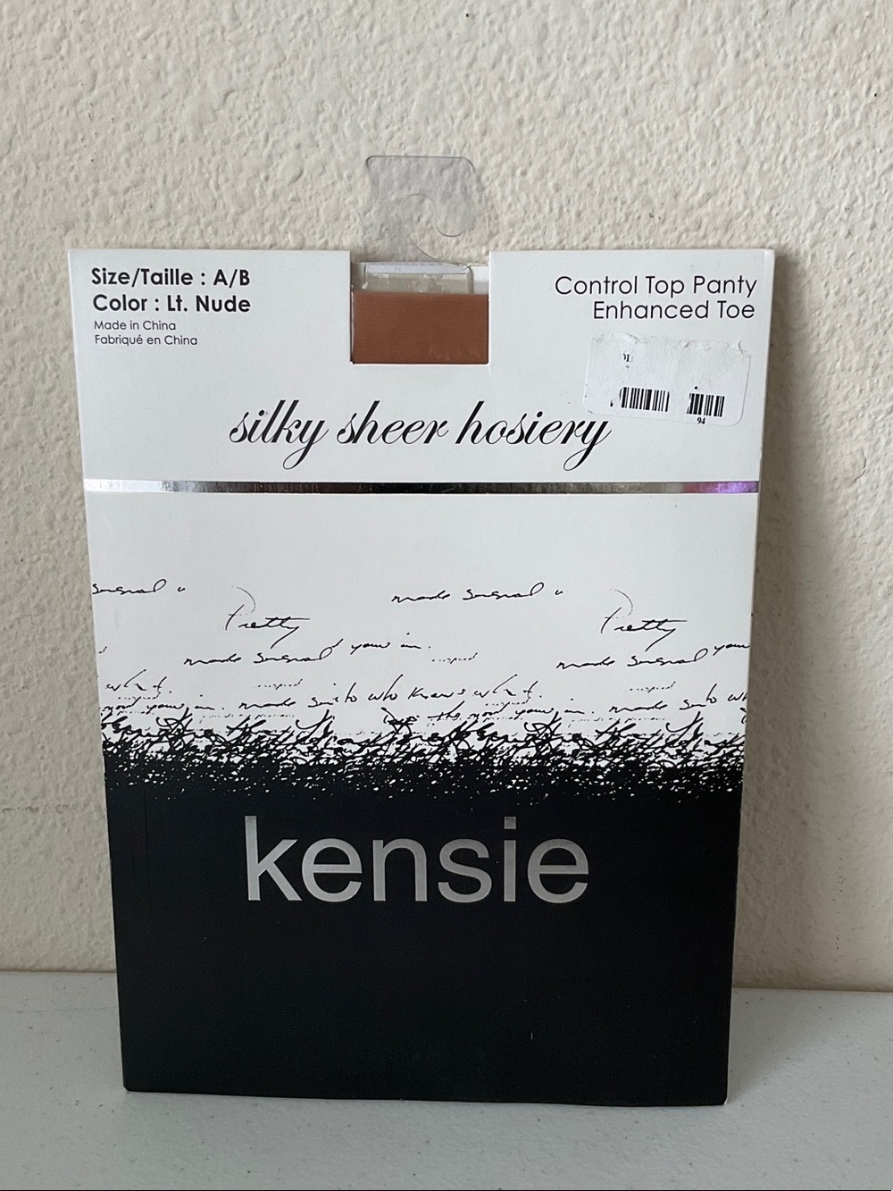 Kensie Silky Sheer Hosiery - Lt. Nude/Tan